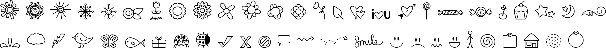 DJB Doodled Bits - MakersType